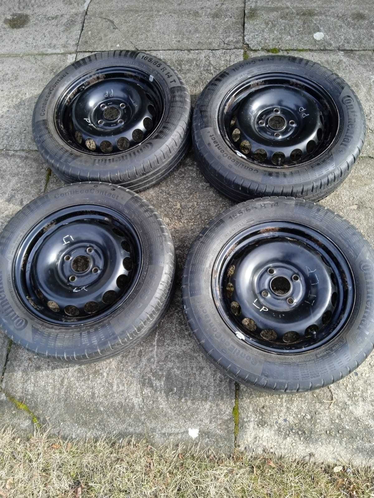 Kola Letnie 165/65 R14 Citroen C1  II ,Toyota Aygo II , Peugeot 108 II