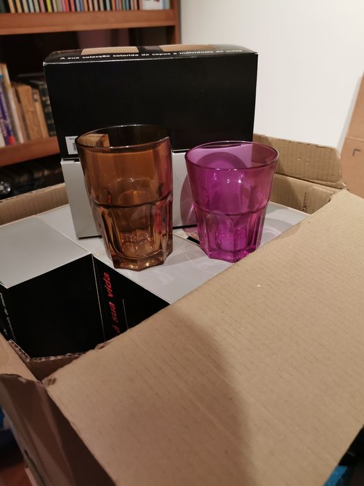 Conjunto de copos e indiduais NOVO