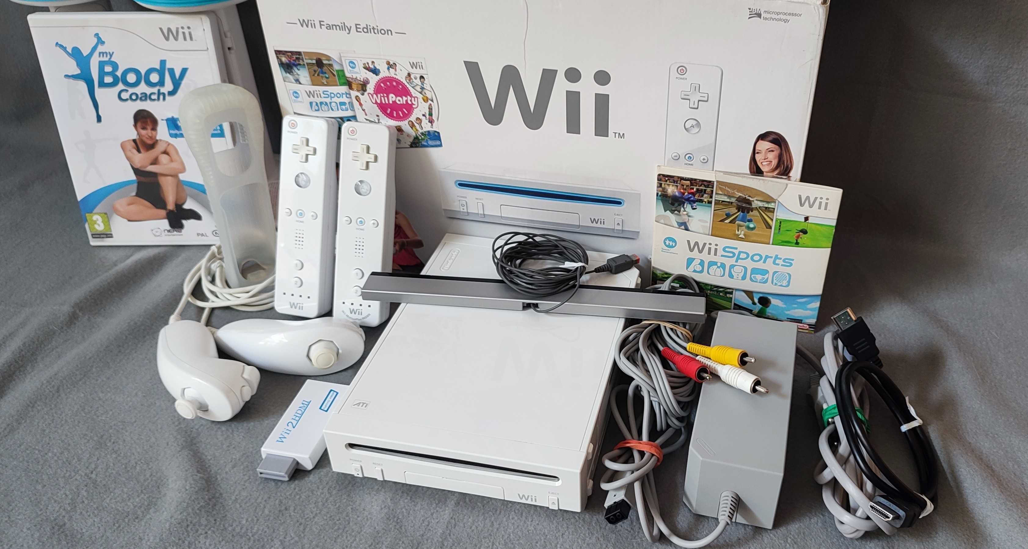 Nintendo Wii ( pack diversão/fitness )