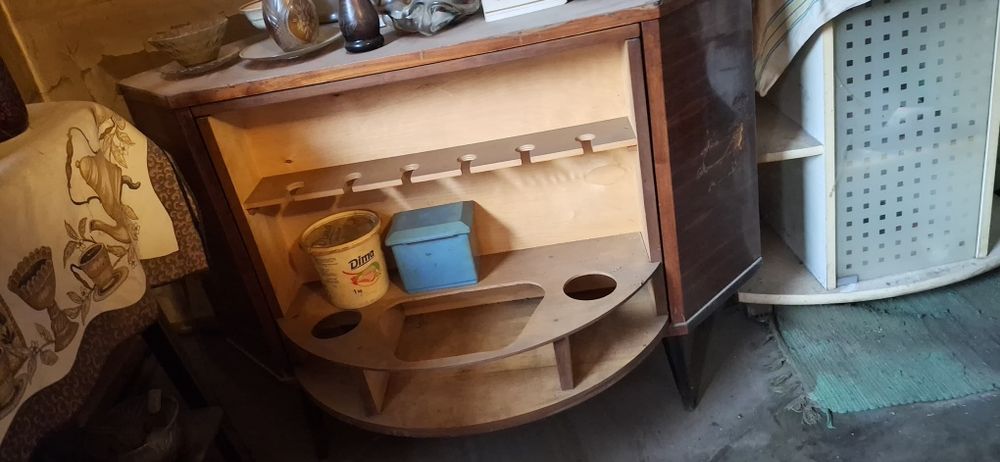 Barek narożny obrotowy