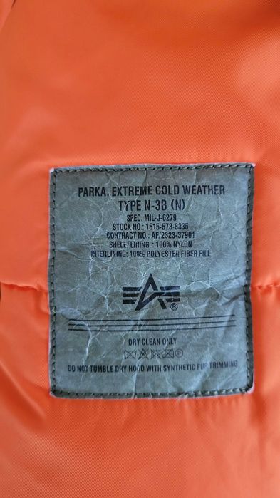 Kurtka Alpha Industries
