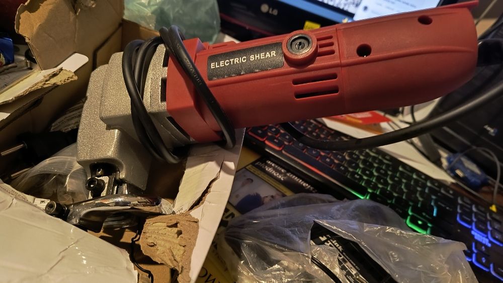 nożyce do cięcia blachy elektryczne nowe