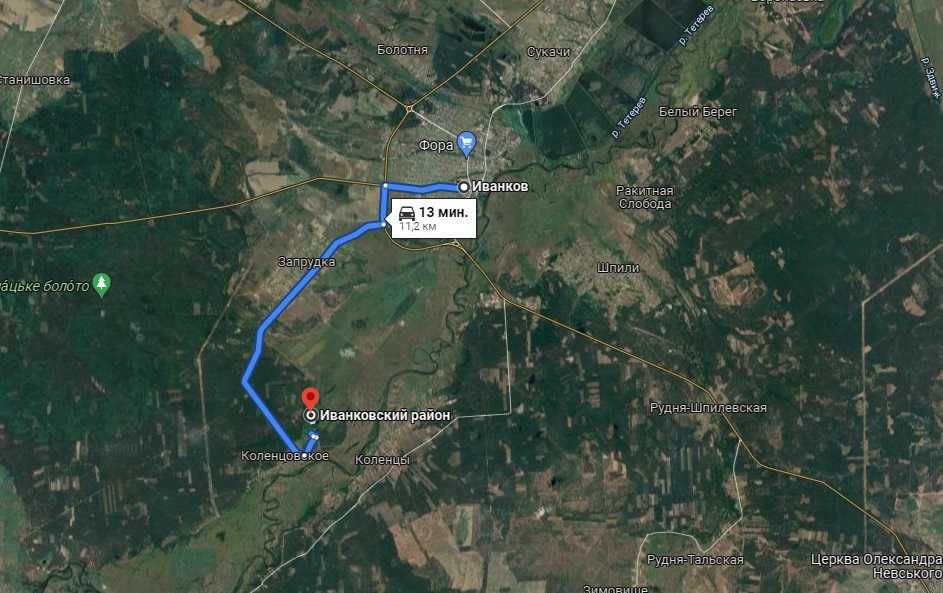 Продается участок 1,5 Га в селе Блидча, Киевская обл. Собственник!