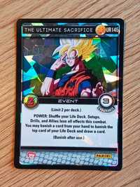 Karta Dragon Ball Z od PANINI UR145 The Ultimate Sacrifice Foil