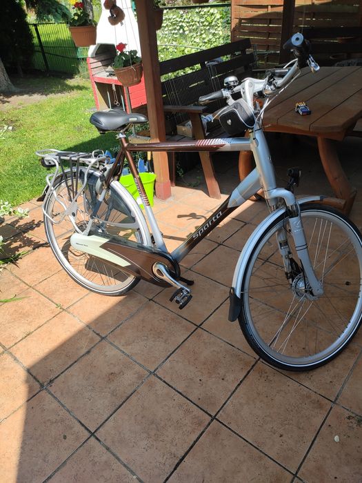 Rower Sparta Paleo Cafe silver