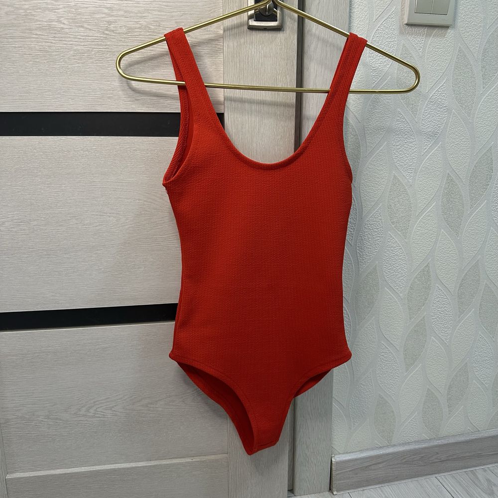 Боді в рубчик ZARA (розмір XS-S)