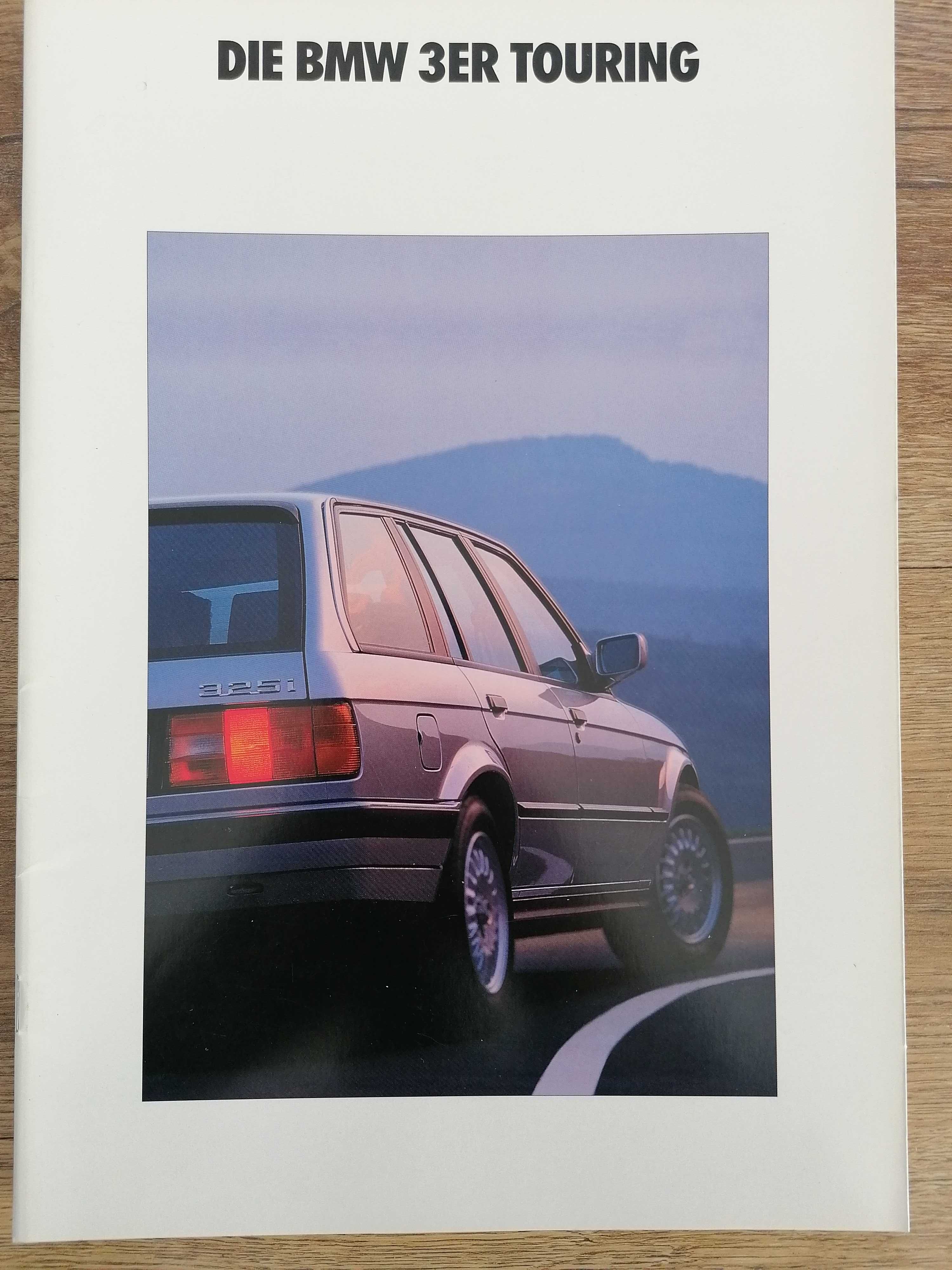 Prospekt BMW 3 E30 Touring