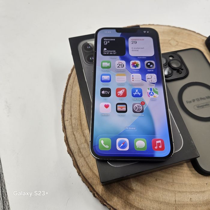 iPhone 13 Pro Max 256GB | Bateria 100% | 3xEtui Gratis! | GWARANCJA