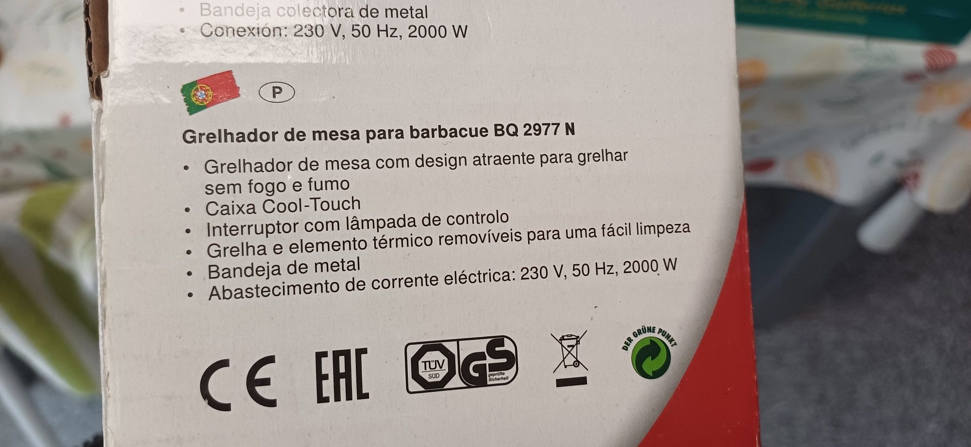 Grelhador eléctrico