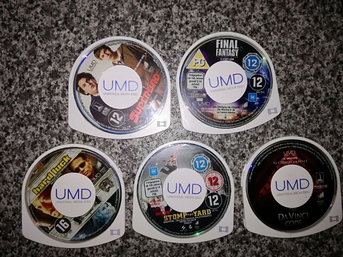 7 Jogos Psp + 5 Filmes Psp