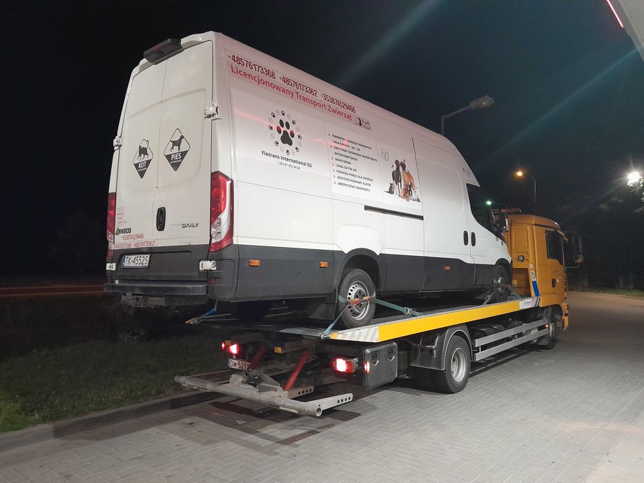 Pomoc Drogowa Laweta Holowanie Wrocław