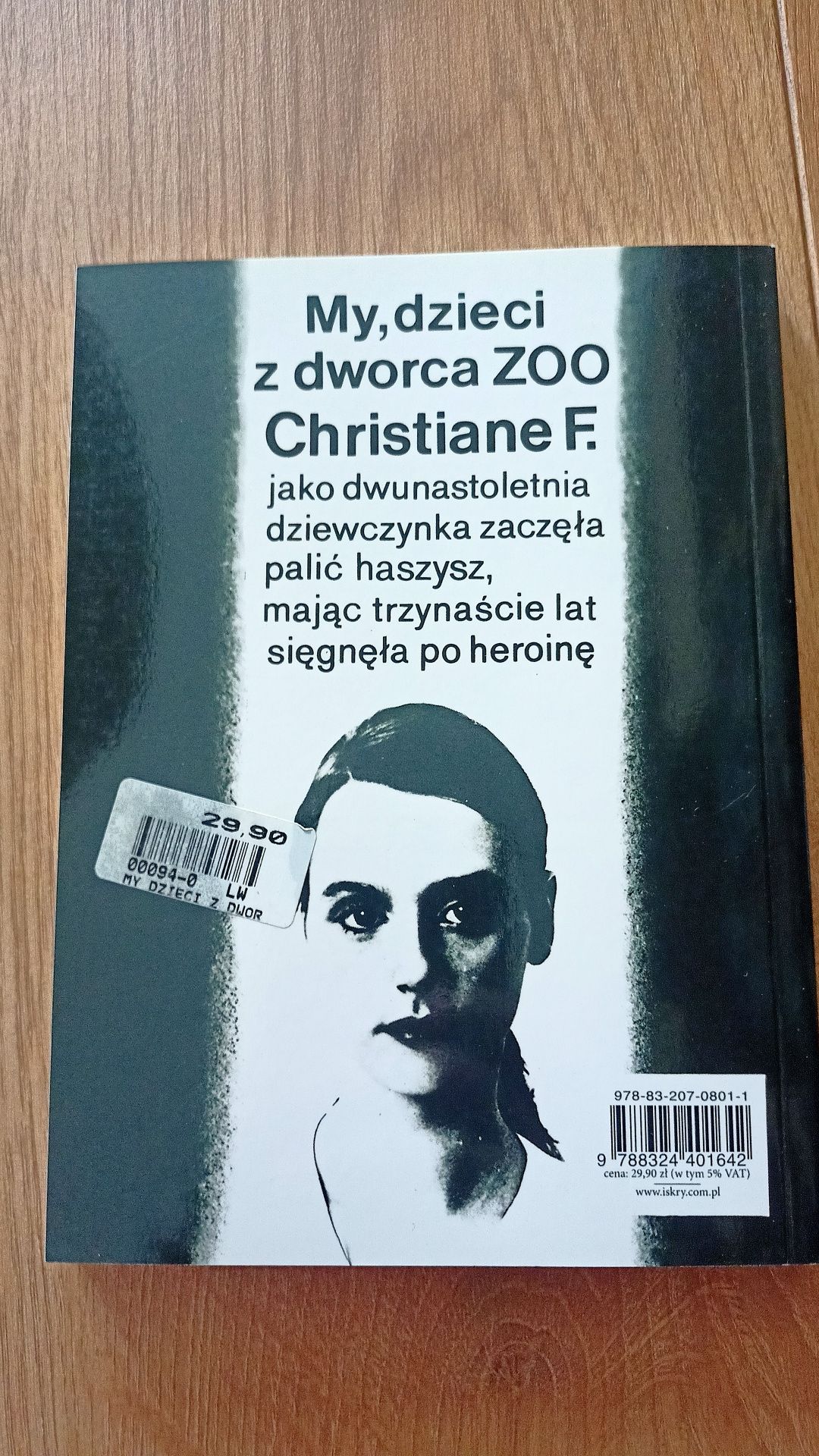 My dzieci z dworca zoo - Christiane f - jak nowa