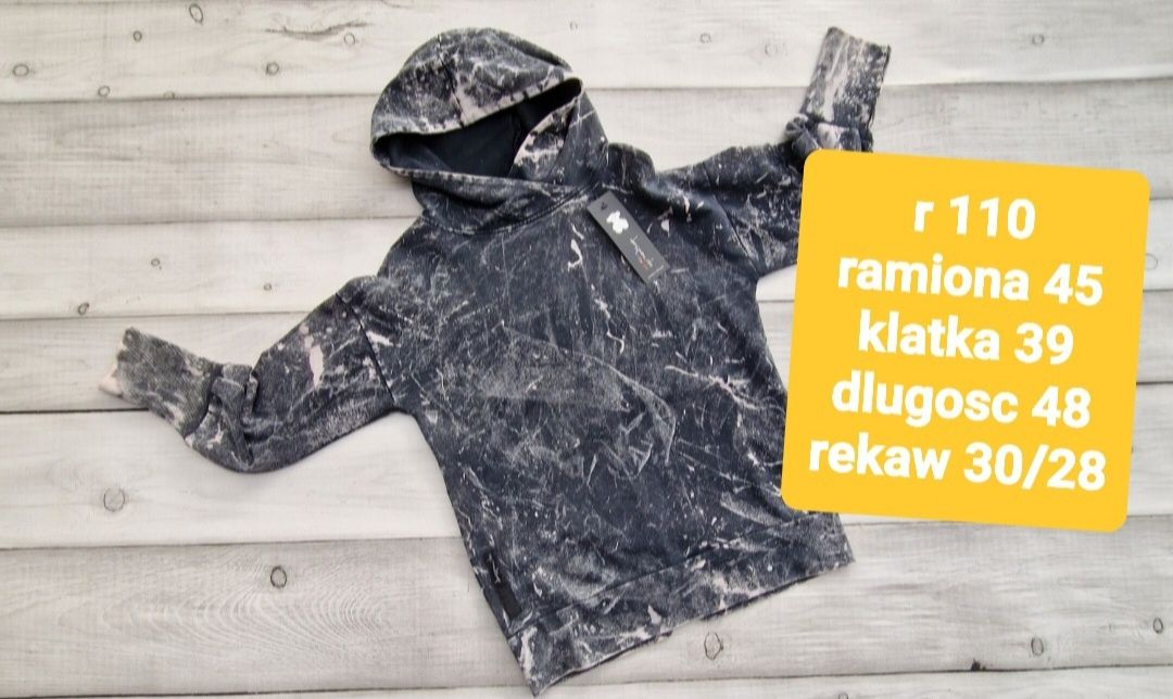 Bluza bawełniana dekatyzowana despacito chłopięca batik