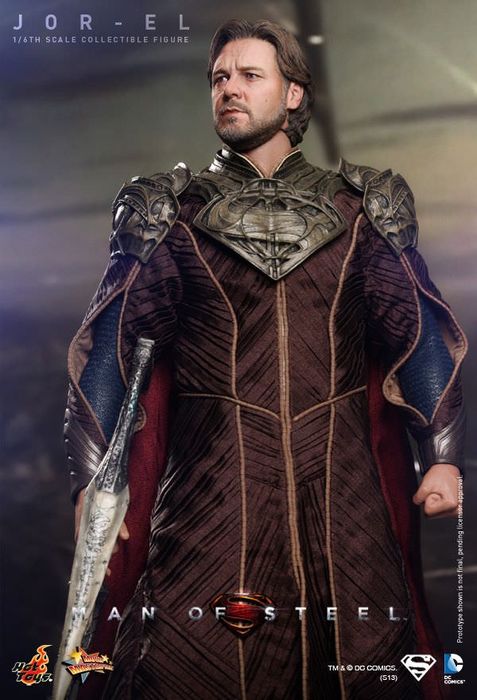 Фигурка 1/6 б/у hot toys mms 201 MAN OF STEEL – JOR-EL