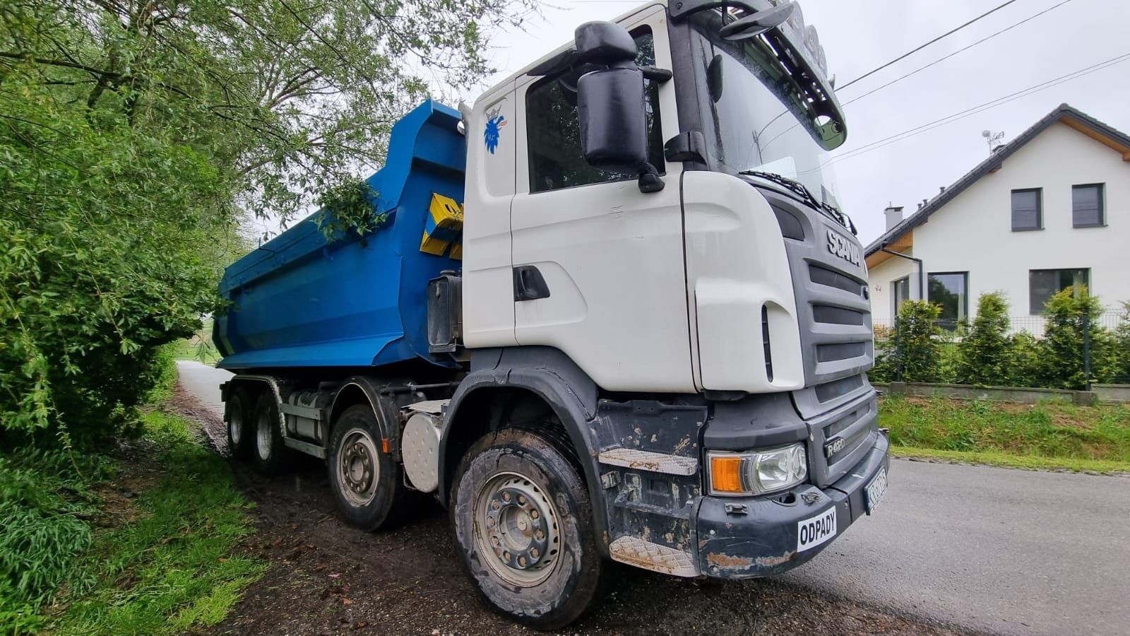 Scania r420 wywrotka 8x4