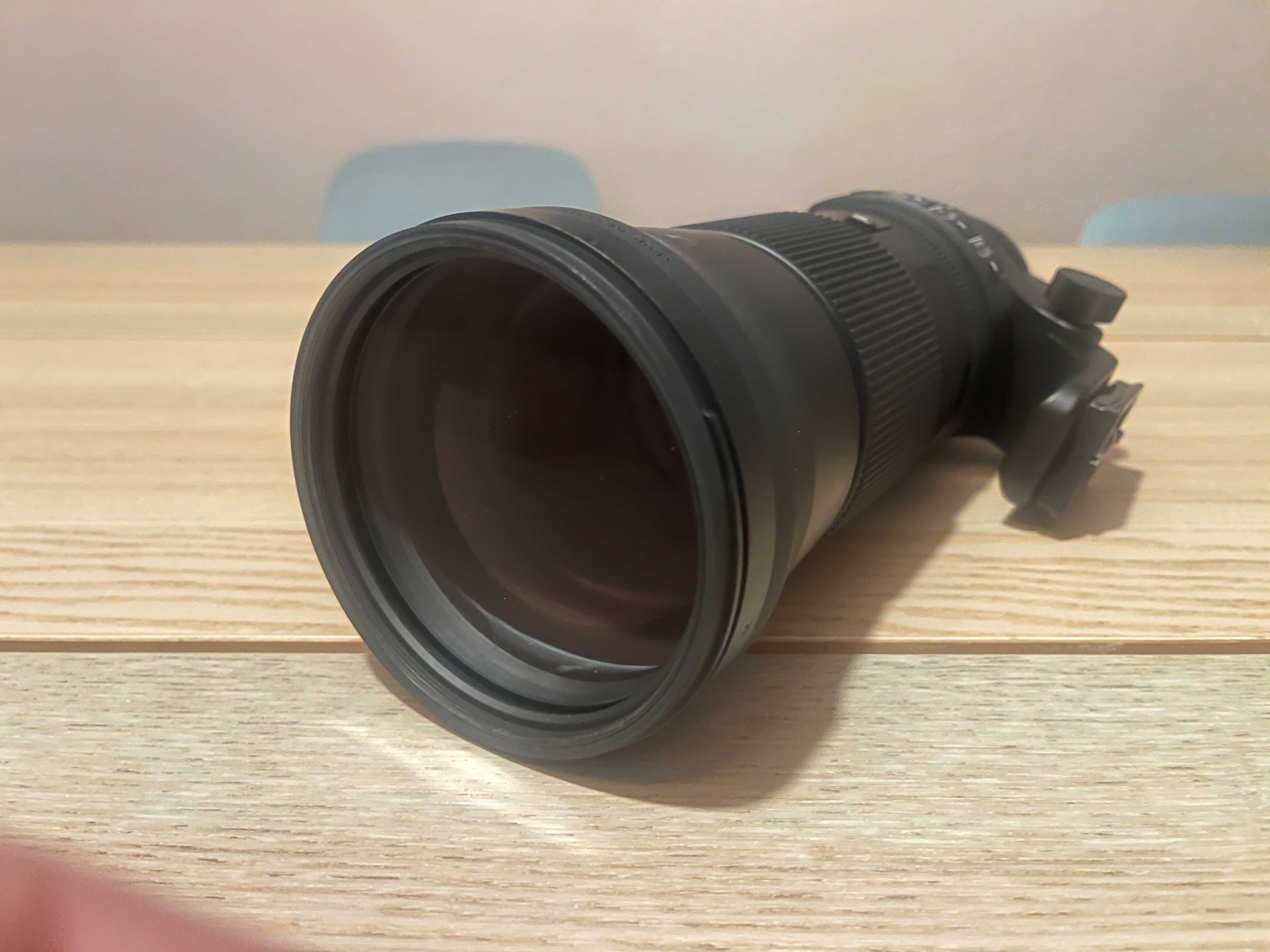 Sigma 150–600 mm f/5‑6.3 DG OS HSM Contemporary – Nikon F – Como nova
