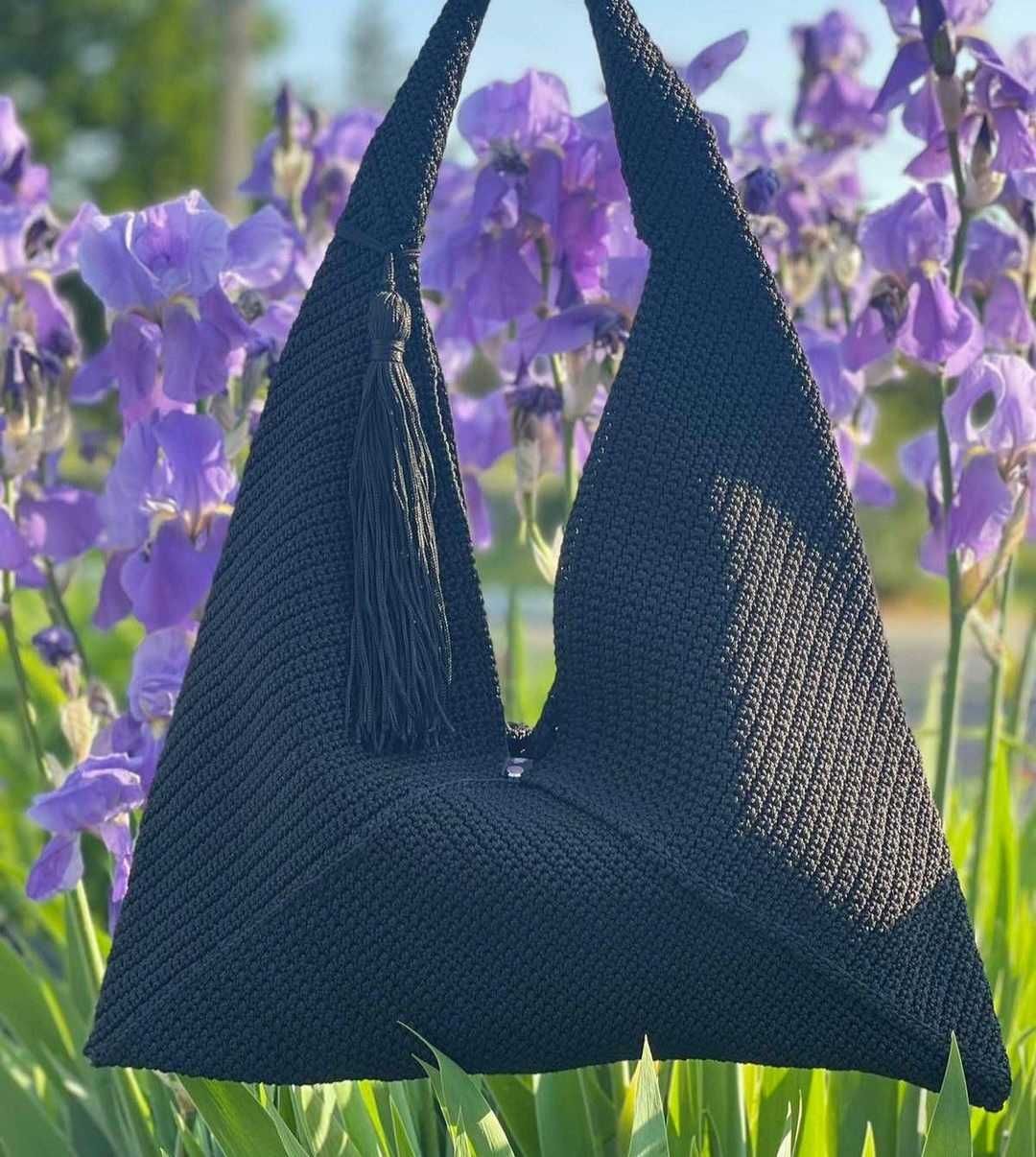 Ręcznie wykonana torba shopper