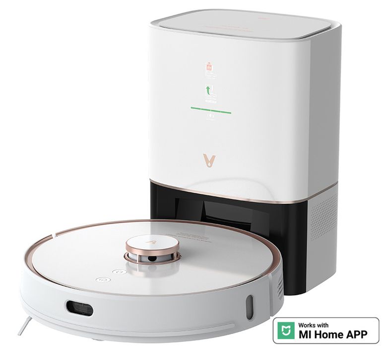 Робот-пылесос Viomi S9 с автоматической станцией очистки (моющий)