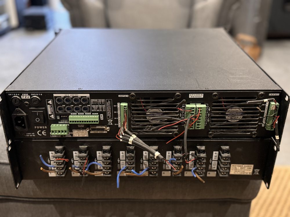 Bittner Professional koncowka przedwzmacniacz 8x100W