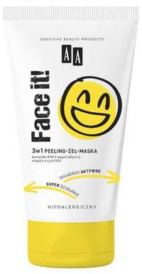 AA Face It! 3w1 Peeling-żel-maska 150 ml NOWA