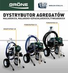 Agregat malarsko-szpachlarski do gładzi Power Spray 81 4500W Grone