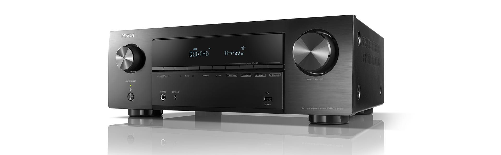 Ресивер Denon AVR-X550BT (AVR-S650H,AVC-S660H/AVR-X1700,2800)