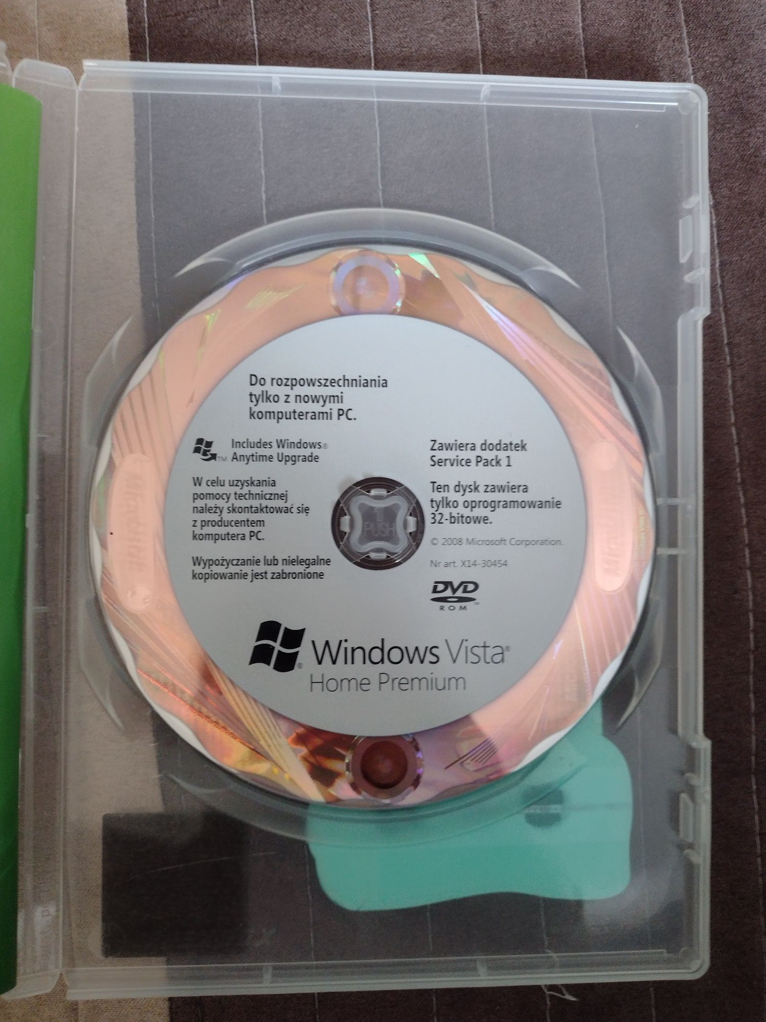 Oprogramowanie Windows Vista Home Premium- j.polski