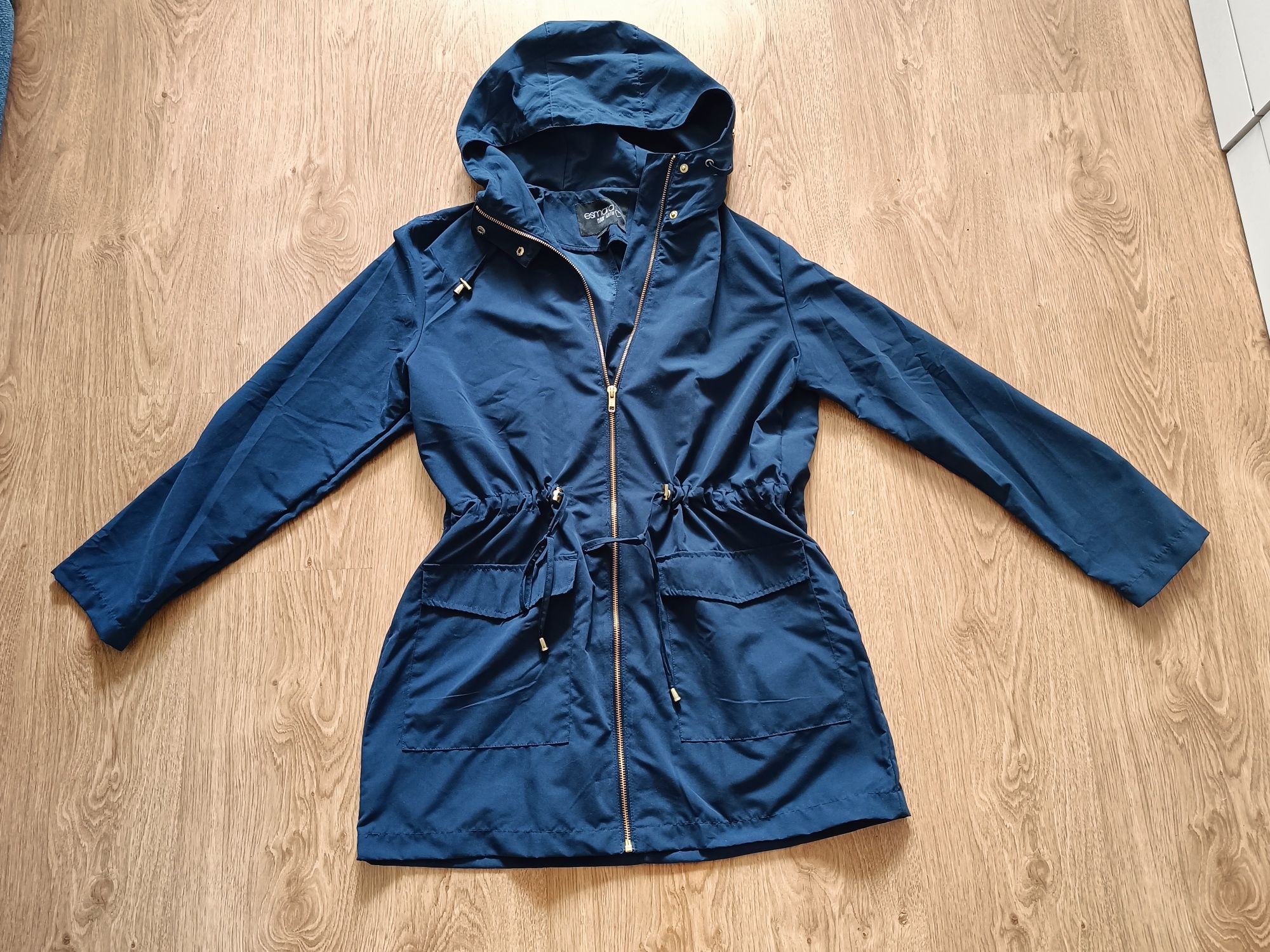 Kurtka damska wiosenna parka,stan idealny r 42