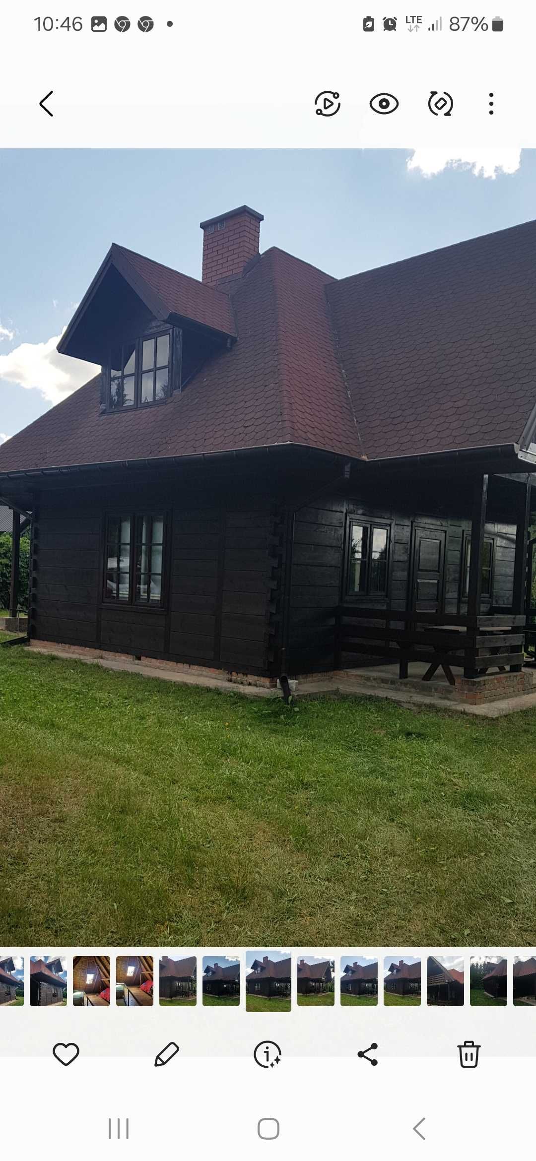Srzedam działkę nad jeziorem Krasne