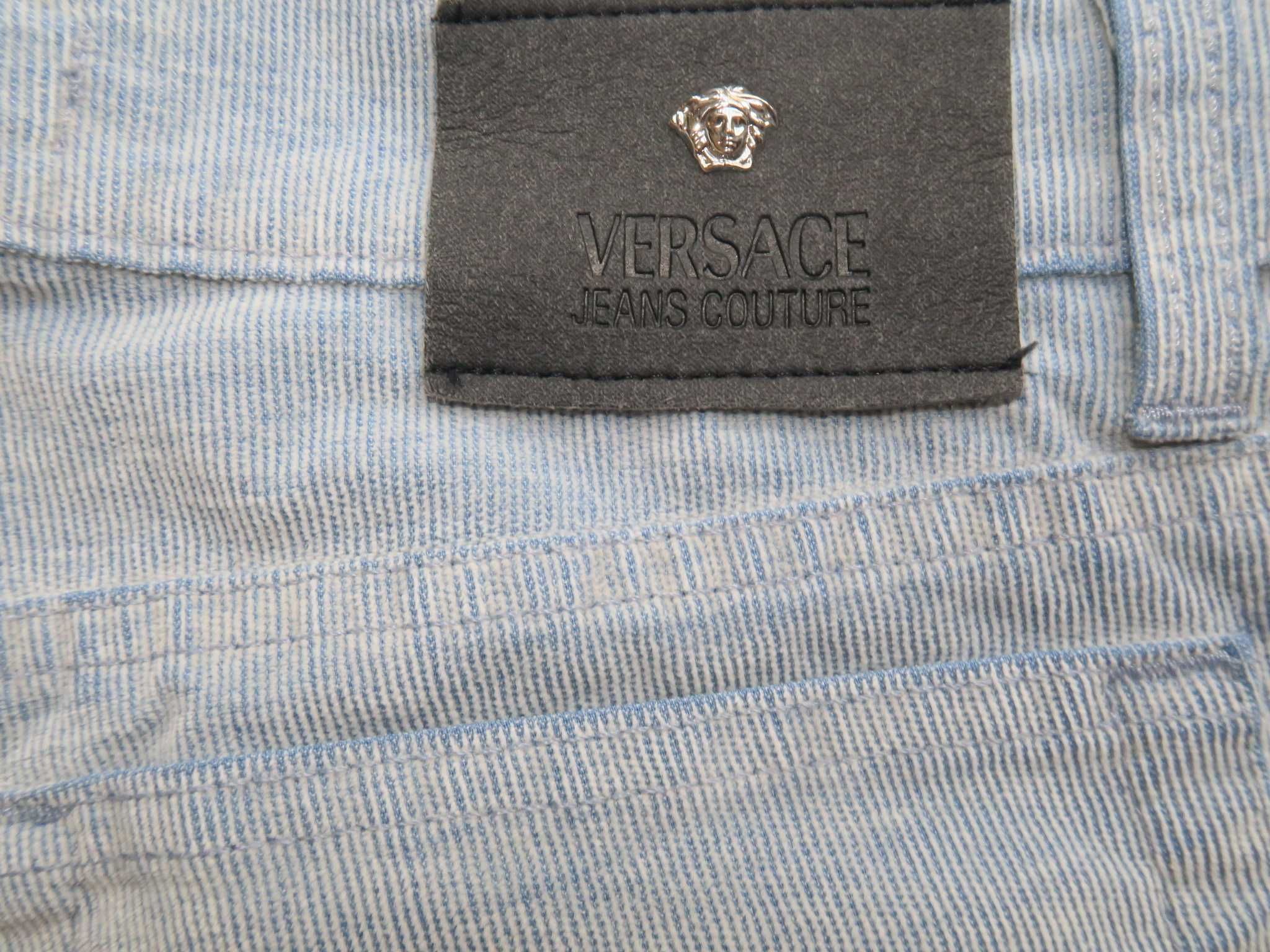 Versace Jeans Couture spodnie sztruksowe y2k  28/42