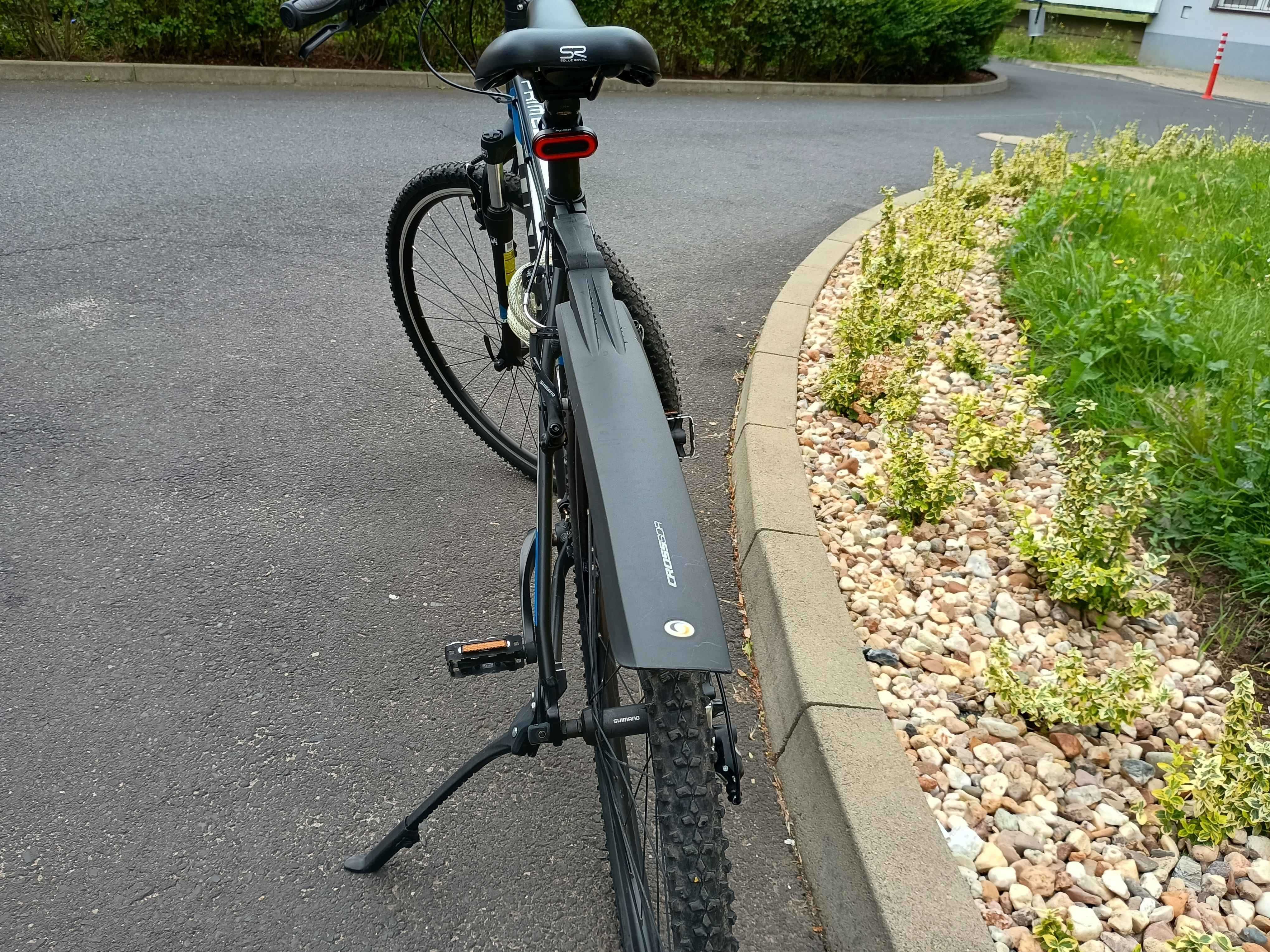 Rower cross Unibike Prime 19" niebiesko-czarny