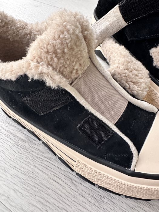 Жіночі зимові кеди з натуральним хутром 41 р Allsy