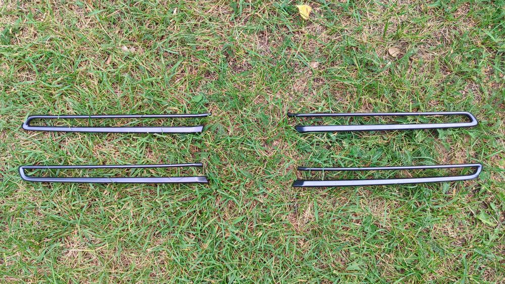 Listwy atrapy chłodnicy / grilla Mazda CX-3 polift 2019