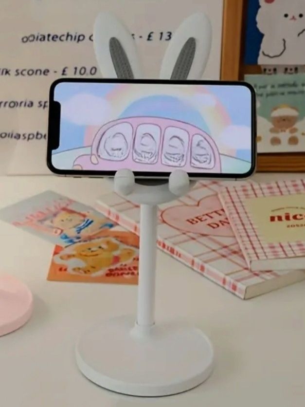 NOWY! Unikat! Stojak Statyw na smartphona telefon komórkowy Królik