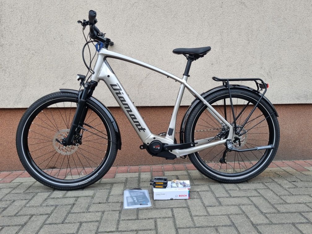 Męski E-Bike Diamant Zouma + r.XL powystawowy Bosch