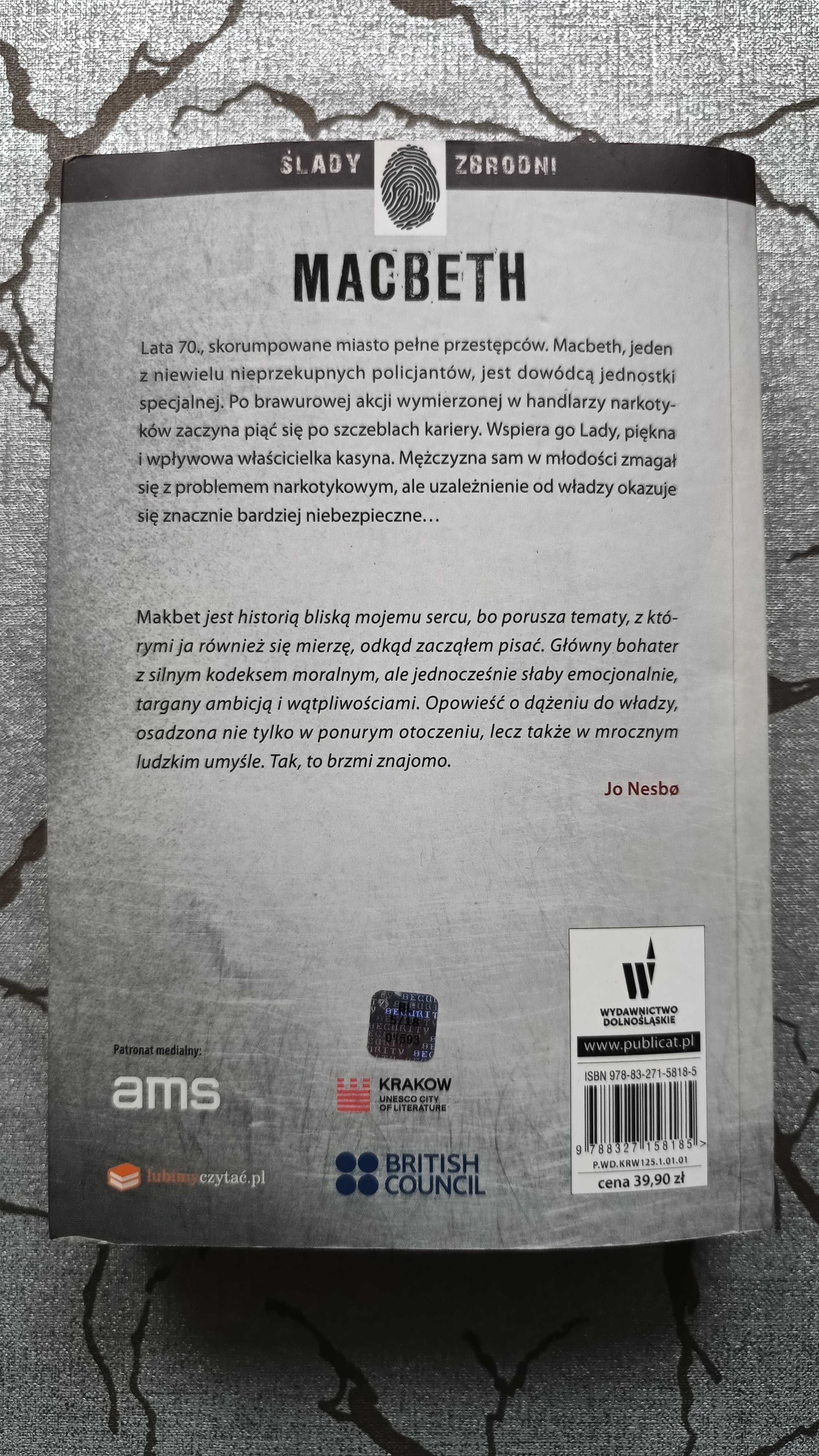 Pakiet książek Kaznodzieja - Camila Lackberg i Macbeth - Jo Nesbo.