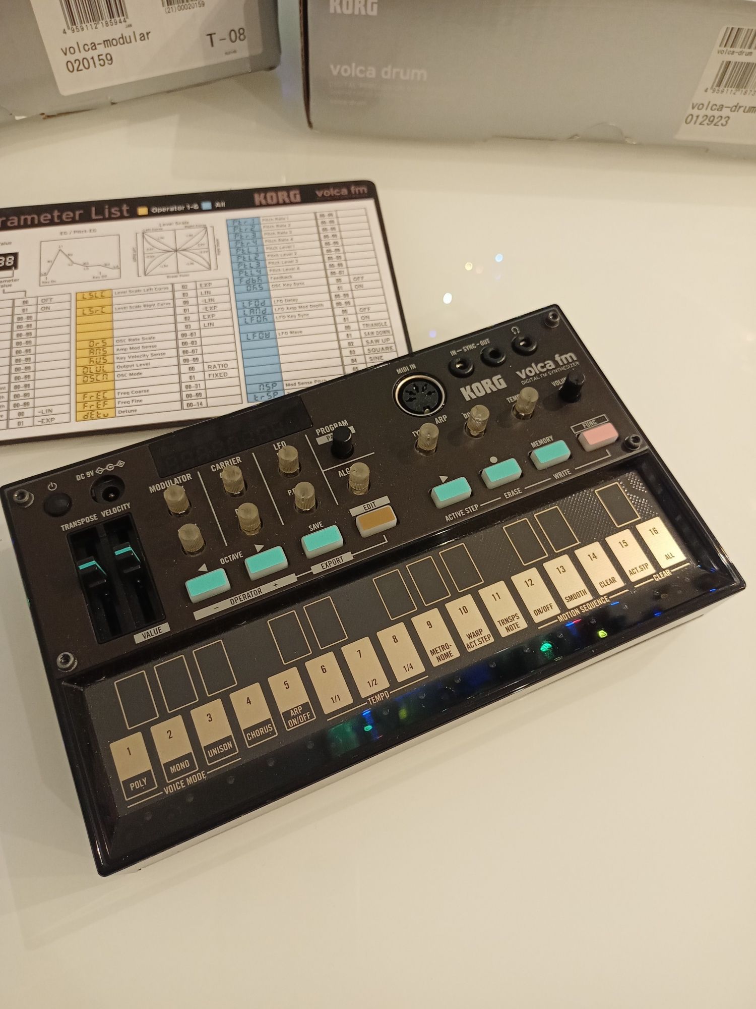 Korg Volca FM, syntezator