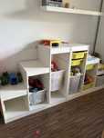 IKEA TROFAST regał z pojemnikami 99x94 biały
