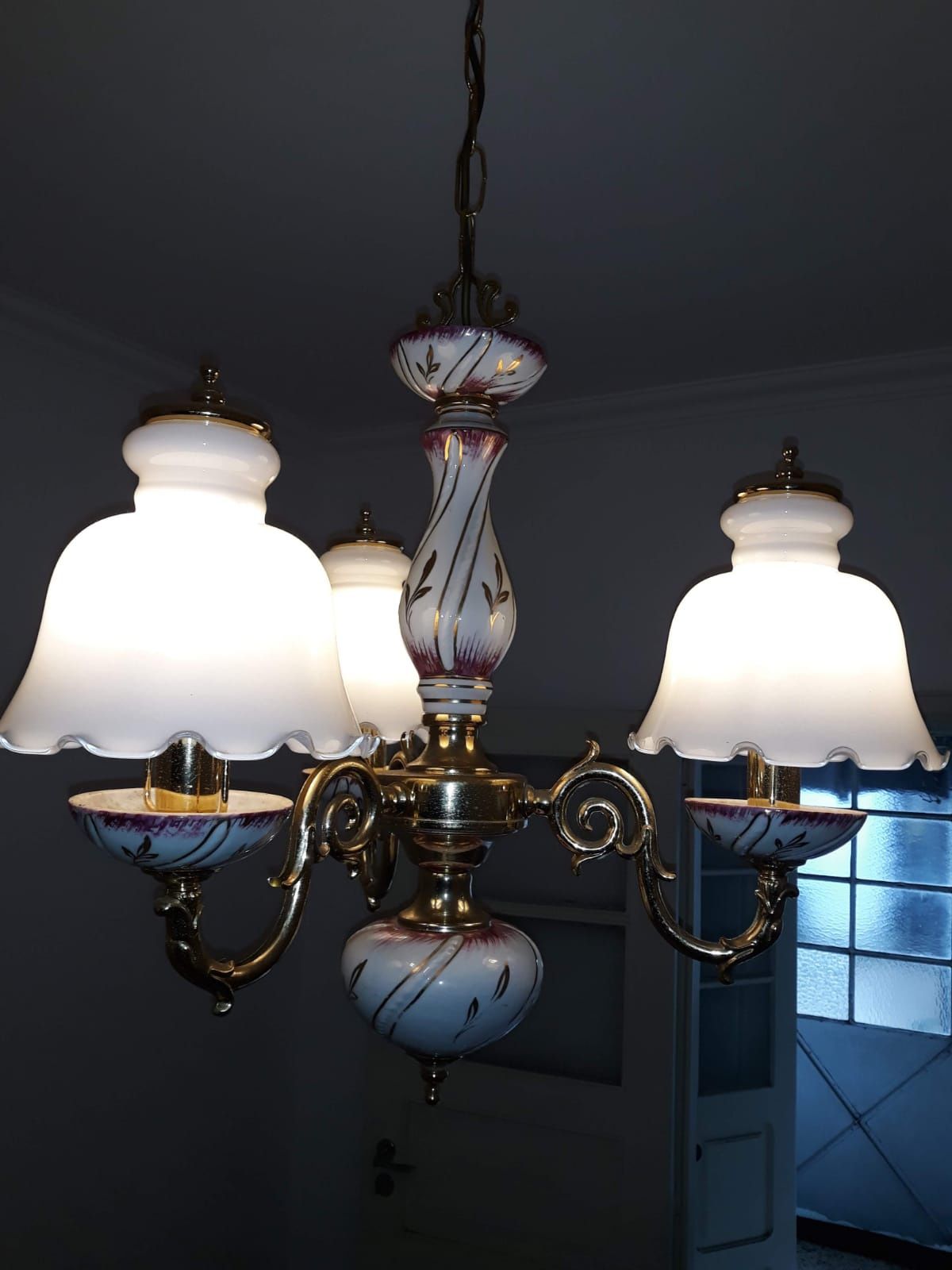 Conjunto candeeiros de quarto