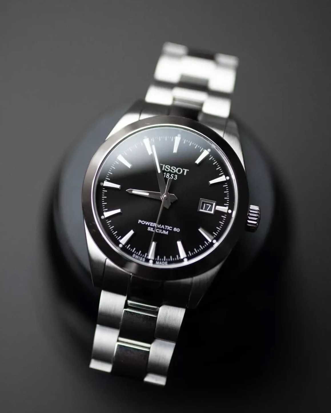 Tissot T127.407.11.051.00 Gentleman Powermatic 80 Silicium 40mm Black