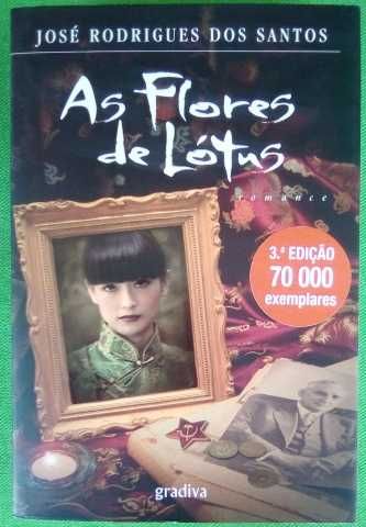 Livro "As Flores De Lótus" de osé Rodrigues dos Santos