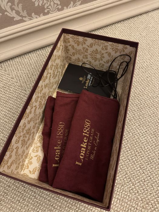 Чоловічі туфлі англійського бренду Loake. Англія.