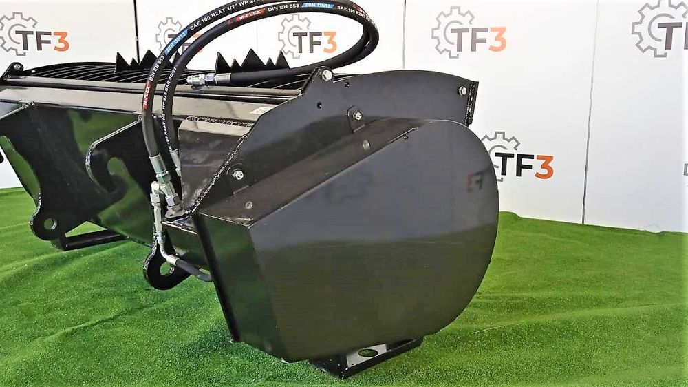 Betoniarka łyżkowa mieszalnik łyżkowy 600L beton bruk