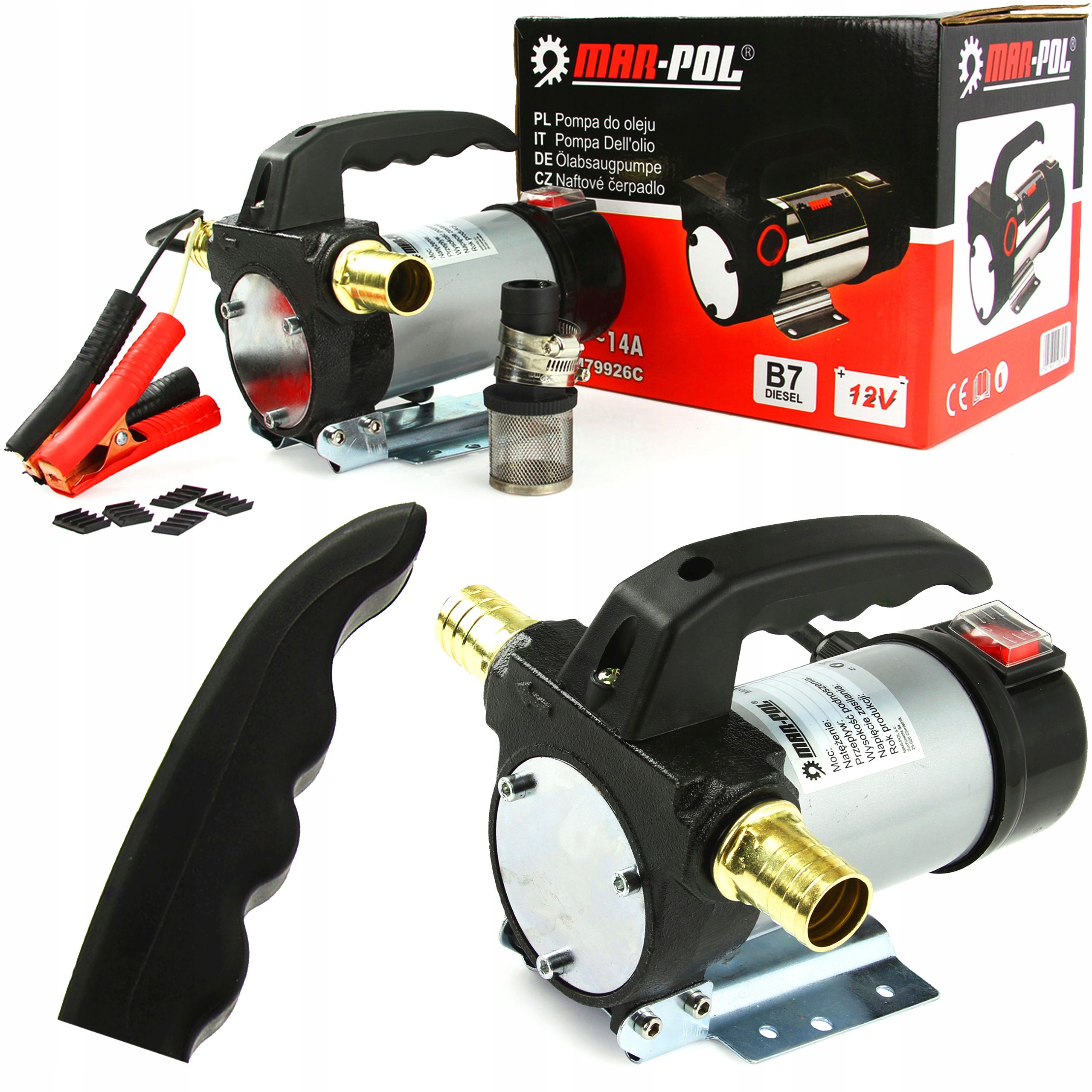 Pompa Paliwa 12V On Oleju Ropy Mini Cpn Pompka 50L
