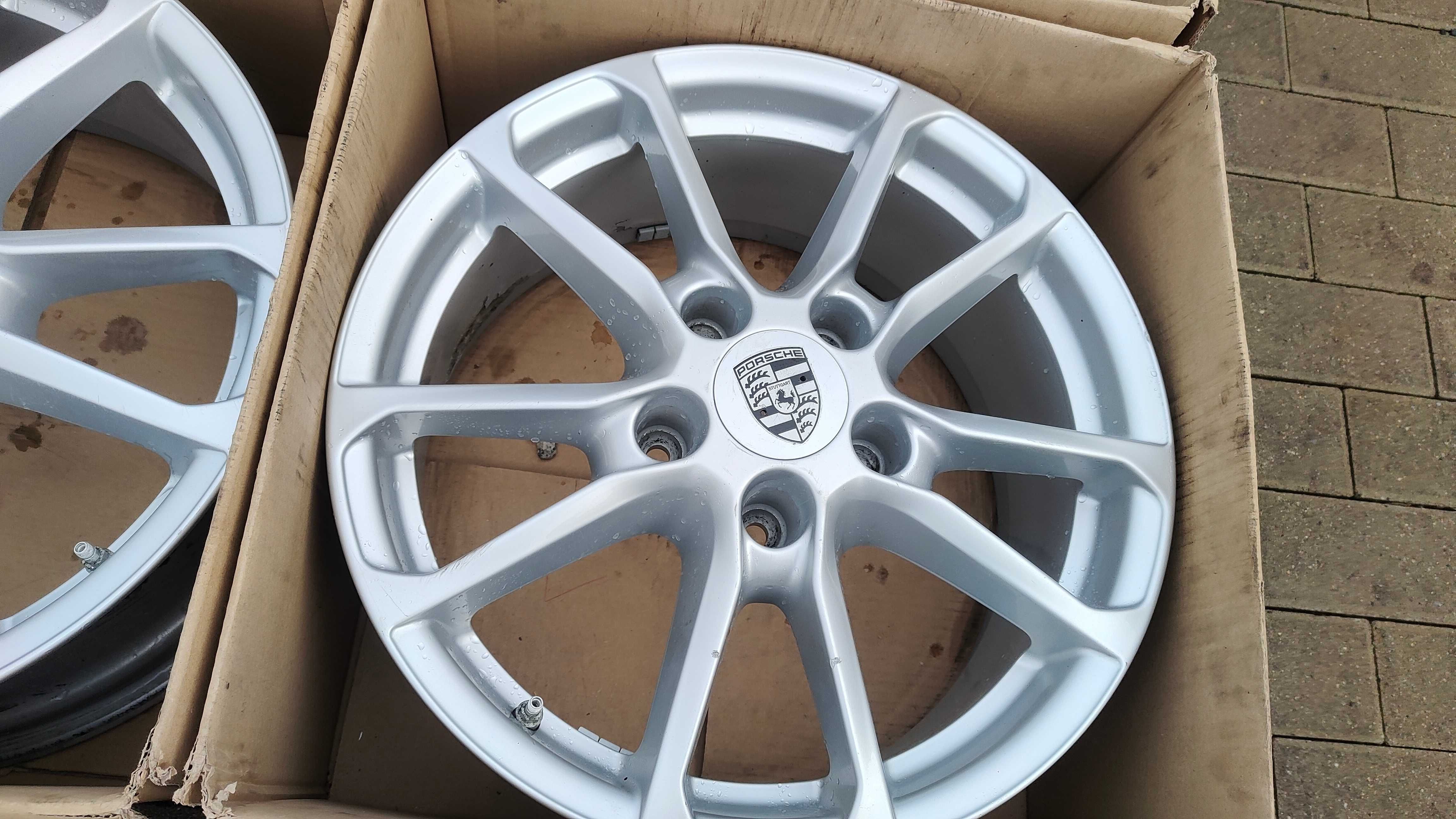 Oryginalne Felgi Aluminiowe BBS PORSCHE CAYENNE 18 5x130 8J ET53