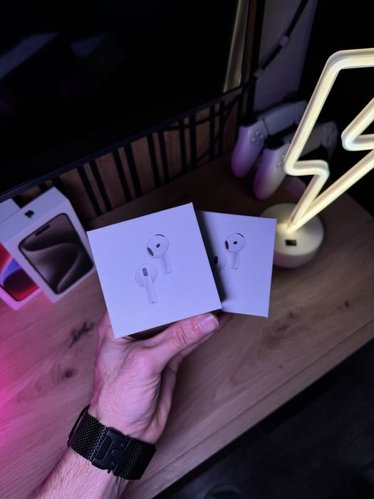 Навушники  AirPods 4 (2025) + ANC (з шумодавом) + (IOS 18+)