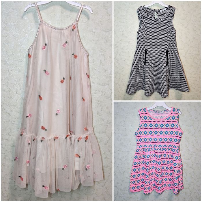 Сукні на дівчинку 6-7 років по 100 грн