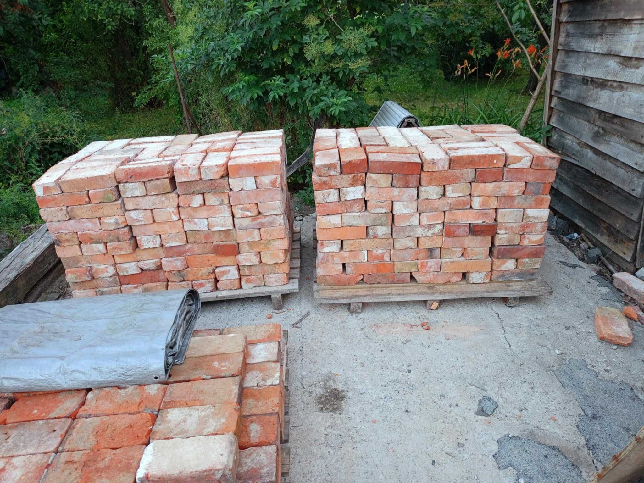 Cegła czerwona z rozbiórki