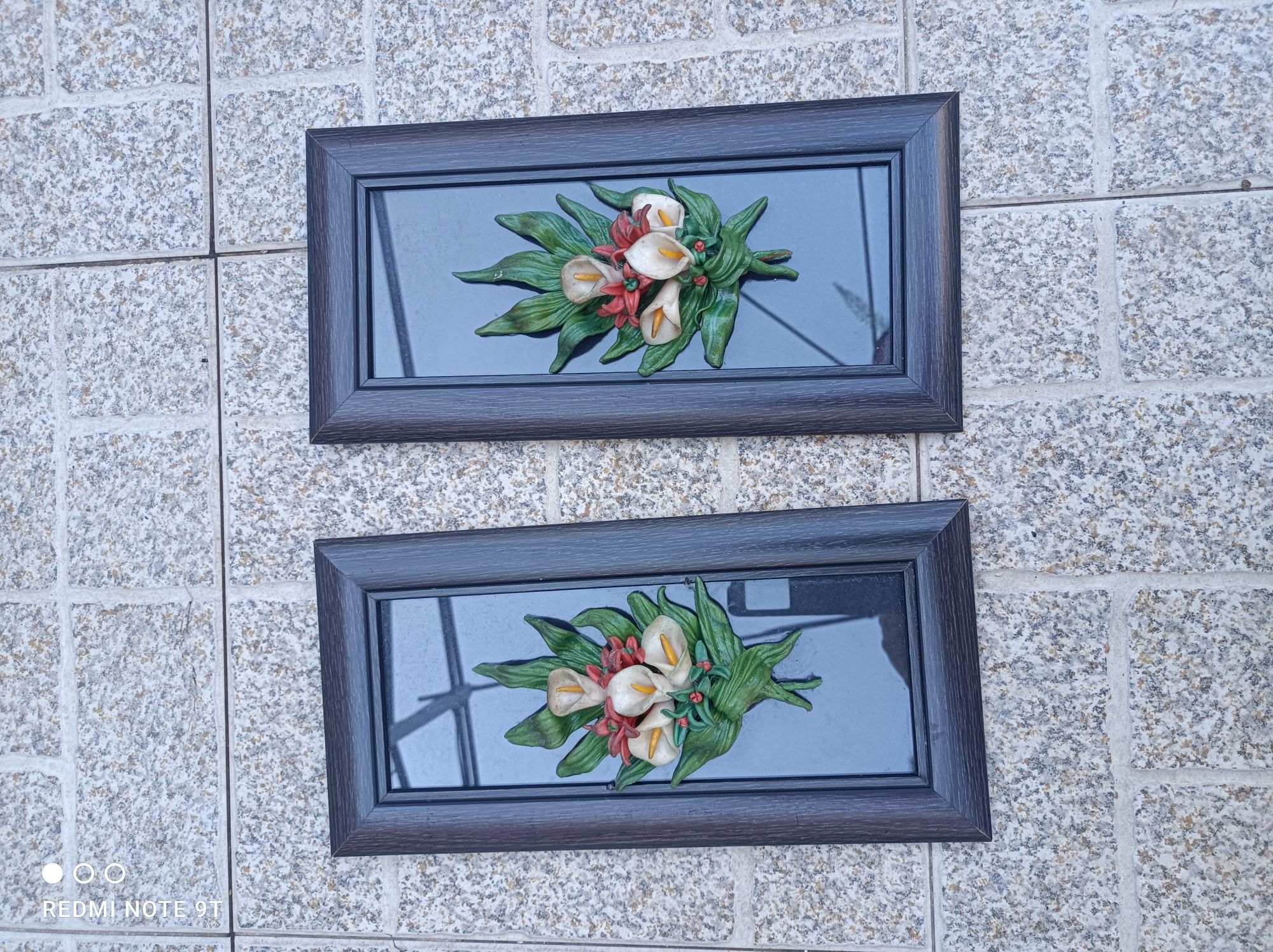 Quadros em porcelana