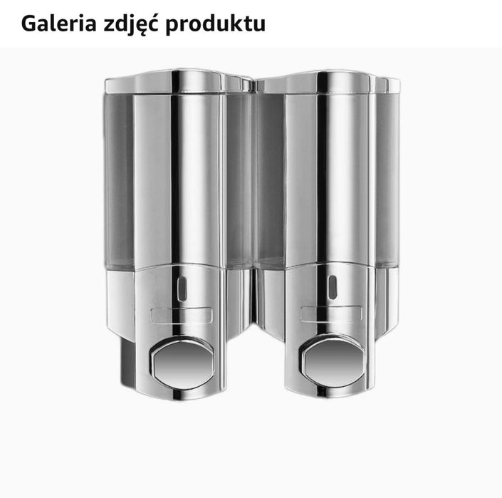 Dozownik do mydla i szamponu reczny AViva